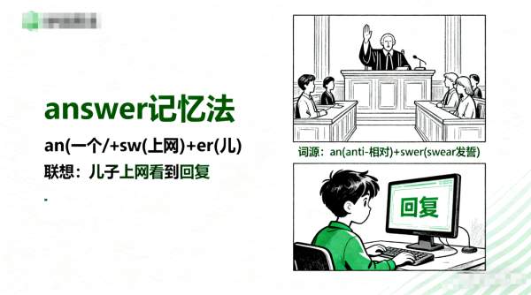 answer是什么意思|answer的用法|answer的单词速记|answer怎么读|answer的考法|answer的中文释义 ...