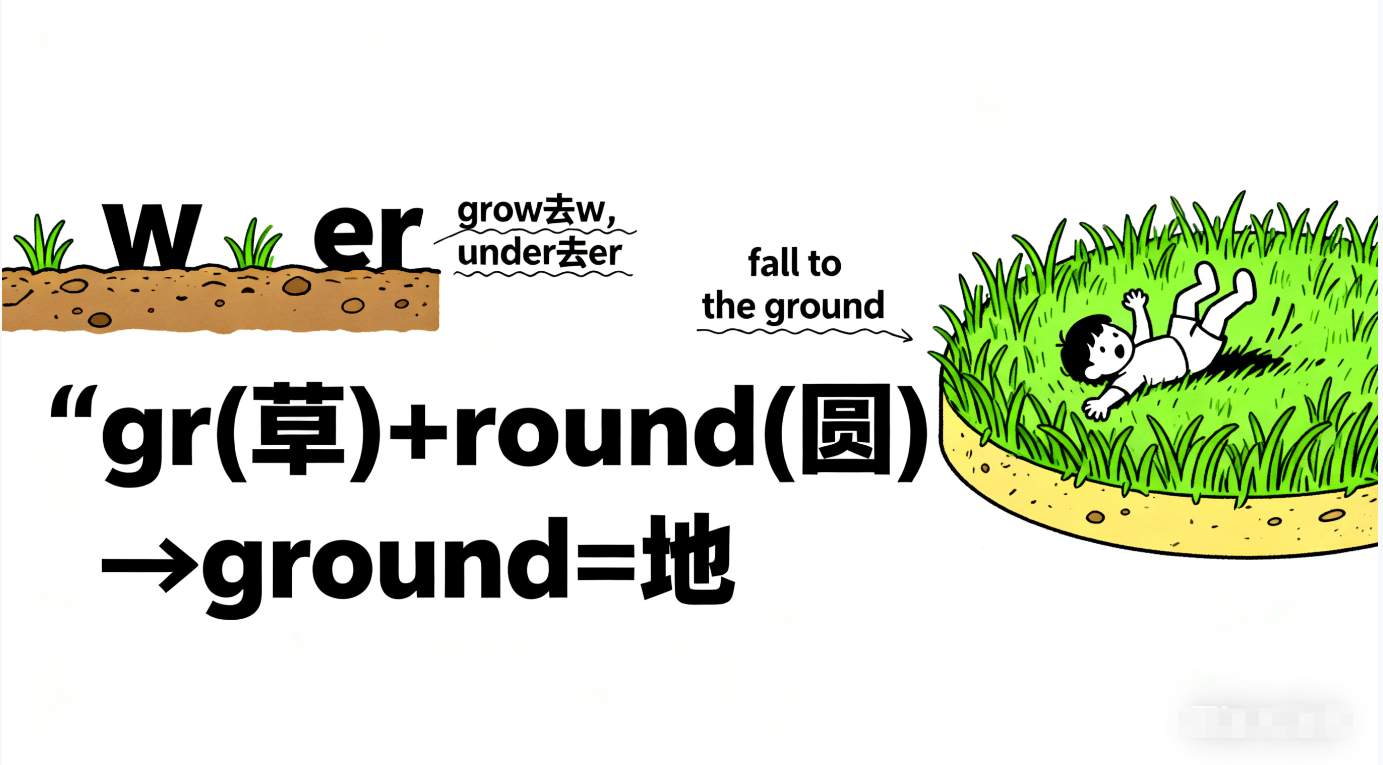 ground是什么意思|ground的用法|ground的单词速记|ground怎么读|ground的考法|ground的中文释义 ...